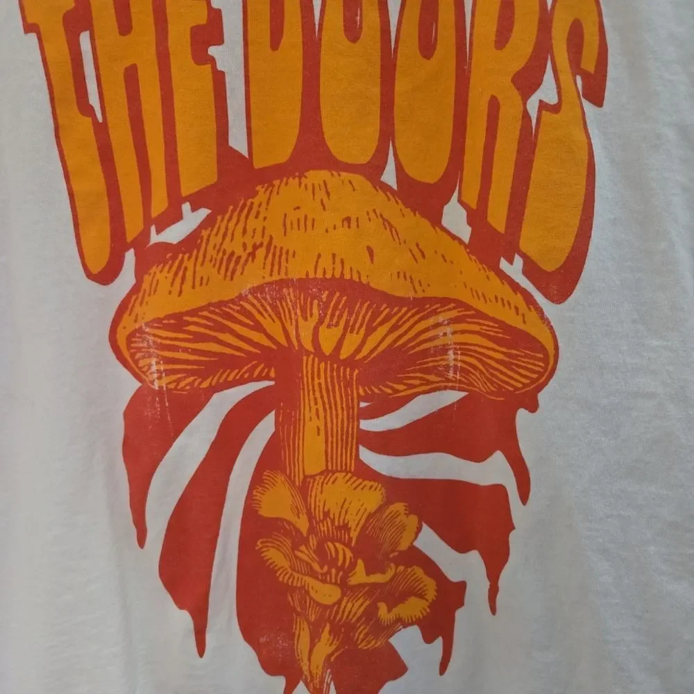 Doors Vintage mushroom t-shirt SZ XL